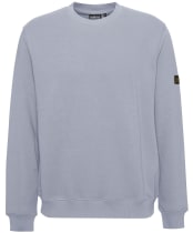 Men's Barbour International Outline Badge Crew - Pale Slate
