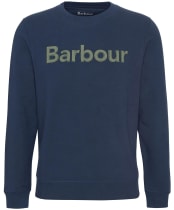 Men's Barbour Pique Applique Crew Sweatshirt - Navy