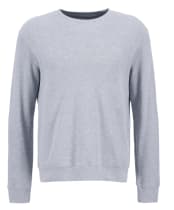 Men's Barbour Pique Interlock Crew Sweatshirt - Grey Marl