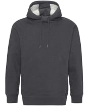 Men's Barbour Yalding Hooded Sweatshirt - Charcoal Marl