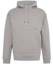 Men's Barbour Yalding Hooded Sweatshirt - Concrete
