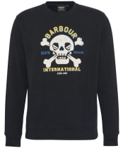 Men's Barbour International Carlisle Graphic Sweatshirt - Black