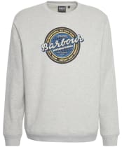 Men's Barbour International Carlisle Graphic Sweatshirt - Grey Marl