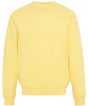 Men's Barbour International Steve McQueen Rickman Sweatshirt - Sunbleached Yellow