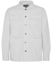 Men's Barbour Grindle Cargo Relaxed Overshirt - Oatmeal