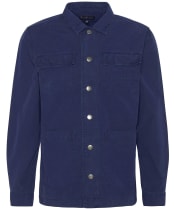 Men's Barbour Grindle Cargo Relaxed Overshirt - Navy