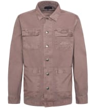 Men's Barbour Grindle Cargo Relaxed Overshirt - WASHED HEATHER