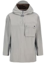 Men's Barbour Durham Hooded Overshirt - Concrete