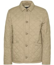 Men's Barbour Tyne Liddesdale Quilted Jacket - Washed Stone