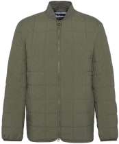 Men's Barbour Elmstone Quilted Jacket - Uniform Green