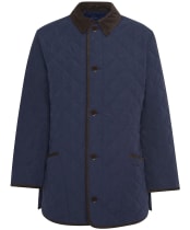 Men's Barbour Edale Quilted Jacket - Navy