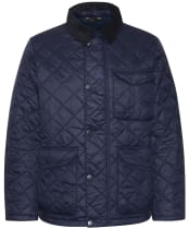 Men's Barbour Horton Quilted Jacket - Navy