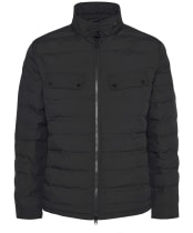 Men's Barbour International Welded Ariel Shirt Quilted Jacket - Black