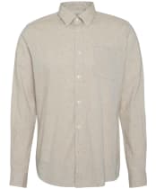Men's Barbour Nelson Tailored Shirt - Stone