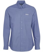 Men's Barbour International Kinetic Shirt - Washed Blue