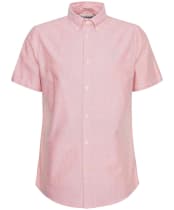 Men's Barbour Oxtown Short Sleeve Tailored Shirt - Horizon Orange