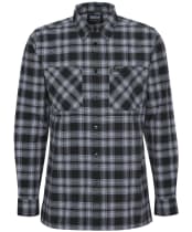 Men's Barbour International Dexter Check Oxford Shirt - Black