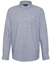 Men's Barbour Finwell Gingham Tailored Fit Shirt - Sky