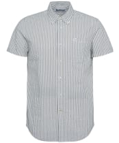 Men's Barbour Cresswell Seersucker Summer Fit Shirt - Stone