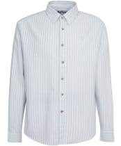 Men's Barbour Fenfield Oxford Stripe Relaxed Fit Shirt - Pale Apple