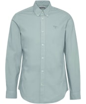 Men's Barbour Garment Dyed Poplin Tailored Fit Shirt - Pale Apple