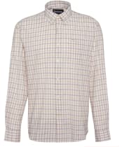 Men's Barbour Ravenfield Checked Regular Fit Shirt - Rust
