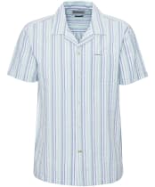 Men's Barbour Beechcroft Striped Short Sleeve Regular Fit Shirt - Pale Apple