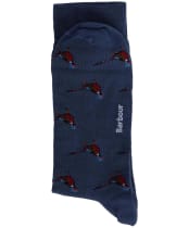 Men's Barbour Mavin Socks - OCEANA BLUE