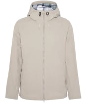 Men's Barbour Wylam Showerproof Jacket - Concrete / Northshore Tartan