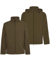 Men's Barbour Keld Showerproof Jacket - Light Sage
