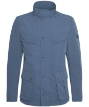 Men's Barbour International Modern Showerproof Duke Jacket - Dark Slate