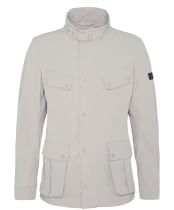 Men's Barbour International Modern Showerproof Duke Jacket - Concrete