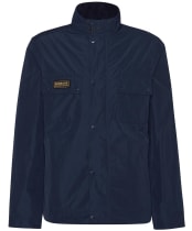 Men's Barbour International Merton Shell Showerproof Jacket - Navy