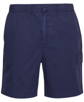 Men's Barbour International Kenneth Garment Dye Shorts - Navy