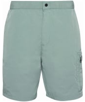 Men's Barbour International Inline Shorts - Granite Green