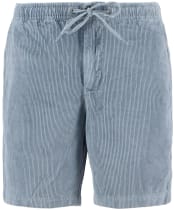 Men's Barbour Washed Cord Relaxed Shorts - Lead