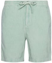 Men's Barbour Washed Cord Relaxed Shorts - Pale Apple
