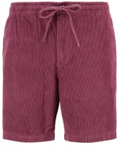 Men's Barbour Washed Cord Relaxed Shorts - Washed Raspberry