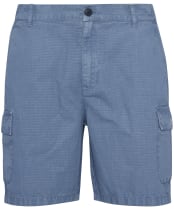 Men's Barbour International Ripstop Cargo Shorts - Washed Blue