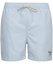 Men's Barbour Staple Logo 5' Swim Shorts - Ocean Sky