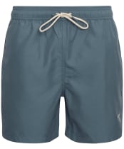 Men's Barbour Staple Logo 5' Swim Shorts - Vintage Teal
