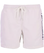 Men's Barbour International Large Logo Swim Shorts - Quartz Pink
