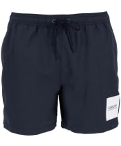 Men's Barbour International Block Print Swim Short - Black