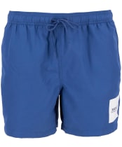 Men's Barbour International Block Print Swim Short - North Sea Blue