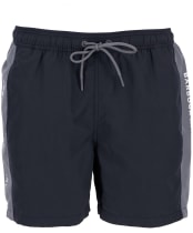 Men's Barbour International Panel  Logo Swim Short - Black