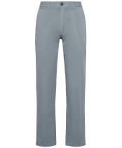 Men's Barbour Washed Stretch Twill Tailored Fit Trouser - Lead