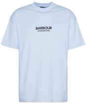 Men's Barbour International Os Formula T-Shirt - Ice Water
