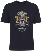 Men's Barbour International Carlise Graphic T-Shirt - Black