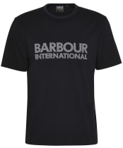 Men's Barbour International Jason Technique T-Shirt - Black