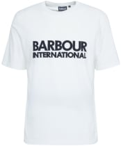 Men's Barbour International Jason Technique T-Shirt - Whisper White